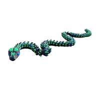 Generico 3d Printed Snake, Articulated Snake Toy, Realistic Flexible Design, Durable Lightweight Structure, for Kids Teens Adults Easter Basket Stuffer Birthday Home Decor