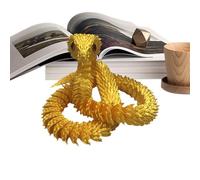 Generico 3D Printed Snake - Realistic Desktop Figurine, Flexible Articulated Model for Education, Decoration, and Collectors, High Detail 3D Print, Home or Office Display, Educational Tool Category