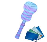 Generico 3D Printed Telescopic Card Wand with Tap-to-Pay Function | 12-15 inch Retractable Credit Card Holder | Magic Style Contactless Payment Accessory | Unique Rainbow Color Novelty Gift