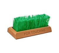 Generico 3D Printed Touch Grass | Tactile Stress Relief Fake Plant, Artificial Plants Ornament, Lightweight Design, Indoor Home Offices Decor For Desks, Bookshelves, Coffee Tables And Nightstands