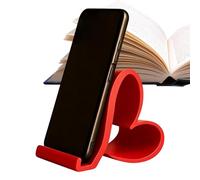 Generico 3D Printing Phone Holder - Heart Shaped Stand | Decorative Cradle Dock Stable Non Slip Base Lightweight Build Cute Desk Mobile Stand Organizer for Desk, Office, Home Use
