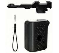Generico 3D Printing Street Grip Vlog Holder per DJI Action 5 Pro / 4/3 Combo Camera Grip Holder Action Camera Mini Maniglia laterale Grip Accessori della fotocamera (Black)
