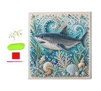 Generico 3D Rhinestone Art Kit Coastal Pearl Sparkling Wall Craft Decor