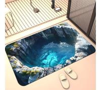 Generico 3d rugs, 3D Optical Illusion Rug, Rugs That Look like a Hole, Non-Slip Floor Mat, Indoor/Outdoor Use for Entrance, Stairs, Living Room, Playroom & Office (Color-11,40 * 60cm)