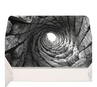 Generico 3D Rugs Optical Illusion | Abyss Illusion Non-Slips Doormat Absorbent Floor Mats | 20x32 Inch Machine Washable Rugs,for Outdoor Entrance Entryway Front Door Bathroom Bedroom Balconys