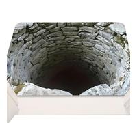 Generico 3D Rugs Optical Illusion | Abyss Illusion Non-Slips Doormat Absorbent Floor Mats | 20x32 Inch Machine Washable Rugs,for Outdoor Entrance Entryway Front Door Bathroom Bedroom Balconys