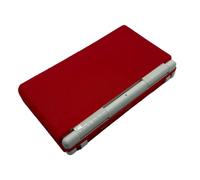 Generico 3D stampato Custodia protettiva per Anbernic RG DS Console di gioco flessibile TPU Shell Drop-proof Copertura della protezione del gioco Accessori (Translucent Red)
