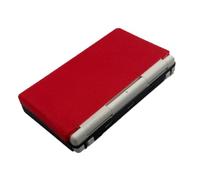 Generico 3D stampato Custodia protettiva per Anbernic RG DS Console di gioco flessibile TPU Shell Drop-proof Copertura della protezione del gioco Accessori (Red Top Black Bottom)