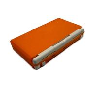 Generico 3D stampato Custodia protettiva per Anbernic RG DS Console di gioco flessibile TPU Shell Drop-proof Copertura della protezione del gioco Accessori (Translucent Orange)