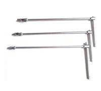 Generico 3pz CHIAVI A T SNODATA LUNGA BUSSOLE ATTACCO QUADRO 1/2″ 1/4" 3/8"