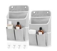 Generico 4 Hooks Breathable Hangable With Pockets | Over The Door Organizer
