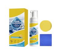 Generico 4-in-1 Multi-Enzyme Foam Cleaner 5oz, all-Purpose Deep Cleaning Spray for Car Interior, Kitchen Grea,Powerful & Multipurpose Car Interior Foam Cleaner