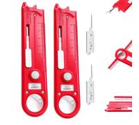 Generico 4 in 1 Needle Threader for Sewing Machine,Sewing Accessory，Red*2