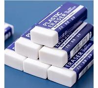 Generico 4 MINI GOMME DA CANCELLARE bianca gomma scuola disegnare bambini matita pastelli