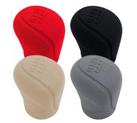Generico 4 Pezzi Copri Pomello Cambio Auto, Copertura Per Pomello Del Cambio In Silicone Morbido, Copri Pomello Del Cambio Per Auto, Universale Per Auto Con 6 Marce, Antiscivolo E Durevole