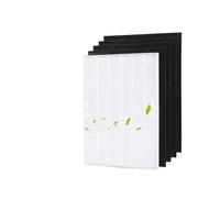 Generico 4 pezzi di parti del purificatore d'aria, prefiltri al carbone e 1 pezzo di filtro HEPA principale, compatibile con Winix 115115 5300 5500 6300