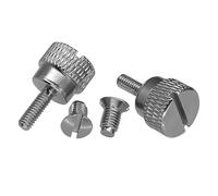 Generico 4 Pezzi/Set Piedino attorcigliato a Mano e Vite della Piastra ago, Compatibile con Accessori for Macchine da Cucire industriali Singole