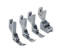 Generico 4 Pezzi/Set Piedino for Cerniera Accessori for Macchine da Cucire industriali a Punto Annodato, compatibilità for Singer Brother # P363 + S518N + P36N + P36LN