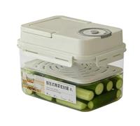 Generico 4l Airtight Pickle Container - Press-Type Pickling Storage Box, Pickle Box for Home Kitchen, Camping, Picnic, Food Pantry, Refrigerator, Sauerkraut, Fermented Foods