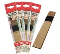 Generico 4PZ Raschietto Affilamine in Carta Vetrata Fine Affila Mine per Mine Matite Pastelli Gessetti Carboncini Compassi Tempera Matite Carta Vetro Raschietto Lame Temperamatite Vetrata Temperino