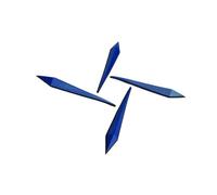 Generico 4X Snowboard Stomp Pads Step Pad for Sci e Sport Invernali all'aperto Offre Una Presa Extra(Blue)