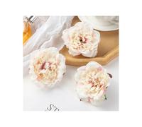 Generico 5/10 Pezzi di Seta dalie Fiore Artificiale Decorazioni for la casa Matrimonio Fai da Te Arco Rosa Ghirlanda Materiale peonia Finta Accessori da Sposa(Light Pink,10 Pieces)