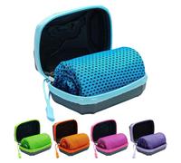 Generico 5 Pack Sports Cooling Towels With Storage Box | Quick Drying Cooling Towel, Breathable Instant Quick Drying Ice Cool Microfibre, For Running, Yoga, Camping, Hiking And Gym Use