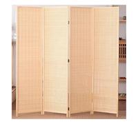 Generico 5 Pannello Divisorio della Sala bambù 120x40cm Liberatore Liberatore dello Schermo per Camera da Letto Living Office Spazio Privacy Storage Decor Beige