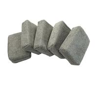 Generico 5 PCS Car Care Premium Applicatori in microfibra Spugne, Panni, Tampone in microfibra for lucidatura a mano e dettagli(5PCS Grey)