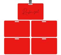 Generico 5 Piece Nurse Badge Notepad - Small Reusable Badge Reel Notepad | Ballpoint Pen Writable | For Office, School & Classroom | Ideal for Nurses, Doctors, Teachers & Professionals