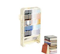 Generico 5-Tier Bookshelf - Resin Hand Figurine Holding | Kids Bookcase | Moveable Storage Book Rack | Textbook Storage Rack | Classroom Table Side Bookshelf