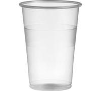 Generico 50/200 Bicchieri Plastica | Bicchieri PIUTTOSTO ISAP DA 300 CC made in italy Bevande Finger Food per BIRRA ESTATE Feste Compleanni Matrimoni Picnic (50 pezzi)