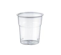 Generico 50/250/1000 Bicchieri Plastica | Bicchieri KRISTALL ISAP DA 100 CC Bevande Finger Food per x caffè freddo, amari - made in italy eventi party uffici aziende (50 pezzi)