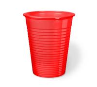 Generico 50 Bicchieri Plastica Usa e Getta Colorati (200 ml) Bicchieri Monouso per Acqua e Bibite Varie, Made in Italy Idonei al Contatto Alimentare, Ideali per Feste ed Eventi