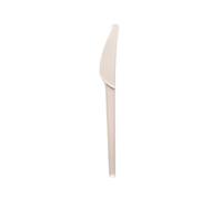 Generico 50 COLTELLI in CPLA Compostabili e Biodegradabili colore Bianco MONOUSO IN FIBRA VEGETALE RISPETTA L'AMBIENTE
