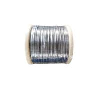 Generico 50 Metri Nicromo Diametro del Filo 0.1mm-0.5mm Filo di Riscaldamento Filo di Resistenza Filo di Lega di Riscaldamento Filo di Costantana Filo di Rame al Manganese(0.5mm)