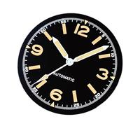 Generico 50 parti del quadrante dell'orologio da 29 mm for NH35 PT5000 della cassa luminosa verde set di lancette sterili for orologio subacqueo(E dial handC,For eta2824 pt)