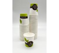 Generico 50 Pezzi Bicchieri per Caffè Espresso da 75ml 2oz Ecofriendly di Carta Cartoncino USA e GETTA Bicchieri Caffè Ecologici