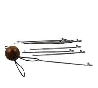 Generico 50 Pezzi Mini Aghi per Perline Artigianali in Acciaio Inossidabile Che mettono Insieme uncinetti Molto pratici e popolariIntelligenza Pratica.