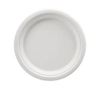 Generico 50 Piatti Piani Ø 18 cm BIO ECOLOGICO in POLPA DI CELLULOSA, biodegradabili e compostabil, 50 piatti piani D180 Polpa di Cellulosa