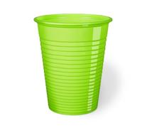 Generico 500 Bicchieri Plastica Usa e Getta Colorati (200 ml) Bicchieri Monouso per Acqua e Bibite Varie, Made in Italy Idonei al Contatto Alimentare, Ideali per Feste ed Eventi