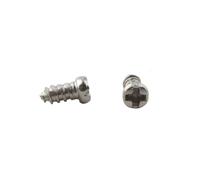 Generico 500 pezzi 2,0x1,4x2,6 mm Viti for occhiali Viti for occhiali Accessori for naselli Braccio