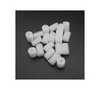 Generico 50Pc 6MM/7MM/8MM/9MM/10MM Opzioni di Lunghezza 0.5M Riduttore a Vite Senza fine in plastica 0.5 Modulo 6MM Diametro 2MM Apertura 1.95MM Stretto 2A(W6-82A)