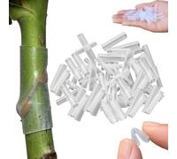 Generico 50PCS Silicone Grafting Sleeves for Fruit Trees, Tool-Free, Flexible Silicone Material, Tree Trunk Protective Wrapping Sleeve, for Plant Grafting Branches (100PCS)