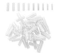 Generico 50pcs Silicone Grafting Sleeves - Multi-Size Plant Budding Tie Kit, Elastic Repair Tubes For Fruit Trees & Rose Vines, Greenhouse Nursery Supplies For Successful Growth | Assorted Size Pack