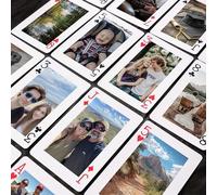 Generico 52 motivi per cui ti amo carte da gioco personalizzate - Deck personalizzato con le tue foto e messaggi, San per lui/lei, anniversario romantico