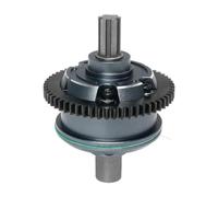 Generico 57T Metal Center Differential ARA311165 Compatibile con 1 10 RC Auto Come Outcast 4S V2 e 1 8 Accessori per Parti di aggiornamento 4S 4S(Titanium)
