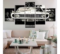 Generico 5X Pittura su Tela, 1969 Chevrol Camaro davanti e al centro Immagini, Foto di Arte della Parete con Cornice, Camera Bagno Decorazione
