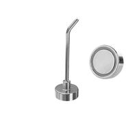 Generico 6/20 ganci magnetici al neodimio resistenti, ad angolo retto, multiuso, compatibili con la cucina, il bagno, scuola(20mm 6PCS)