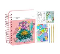 Generico 6-in-1 Magics Princess Craft Set | Pokes Art Kits For Girls Princess, Including Stickers Watercolor Paints & Pokes Decor, For Boost Imagination And Hands-On Skills